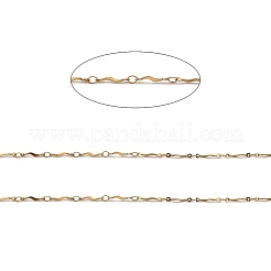 Ionenplattierung (IP) handgefertigte Wellenstangen-Gliederketten aus Edelstahl 304&nbsp;CHS-G025-06G