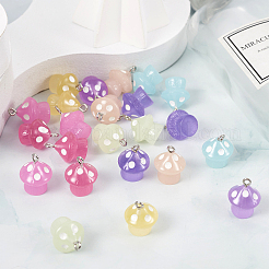 Pendenti in resina opaca luminosa 28 pz 7 colori&nbsp;RESI-TA0002-12