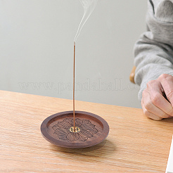 Brûleurs d'encens en bois&nbsp;AJEW-WH0033-98G