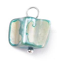 Charmes de coquille d'eau douce naturelle&nbsp;PALLOY-JF01352-01