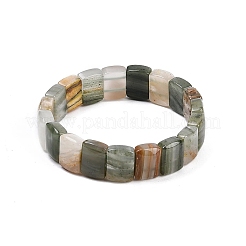 Braccialetti elastici con perline di quarzo rutilato naturale per donne e uomini&nbsp;BJEW-M049-18B