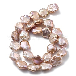 Natürliche Barock Keshi Perlen Stränge&nbsp;PEAR-P064-07B-02B