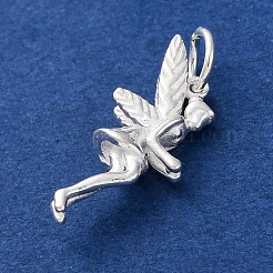 925 Sterling Silber Engel Anhänger&nbsp;STER-G045-11S