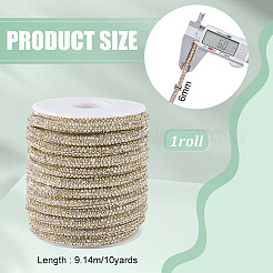 10 iarda di cordino tondo di cotone&nbsp;DIY-FG0010-40A
