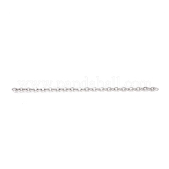 304 Edelstahl-Kabelketten&nbsp;CHS-WH0007-01B-P