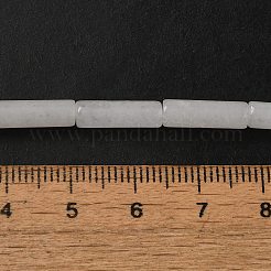 Natürliche weiße Jade perlen Stränge&nbsp;G-U010-A10-01