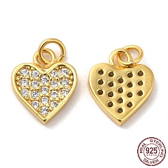 925 Sterling Silber Micro pave Zirkonia Charme&nbsp;STER-I010-41G