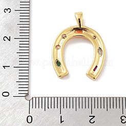 Messing Glas-Anhänger&nbsp;KK-F877-15G