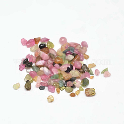 Turmalin Chip-Perlen, kein Loch / ungekratzt, 2~8x2~4 mm, ca. 340 Stk. / 20 g