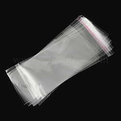 OPP sacs de cellophane, rectangle, clair, 17.5x7 cm, Trou: 8mm, épaisseur unilatérale: 0.035 mm, mesure intérieure: 12x7 cm