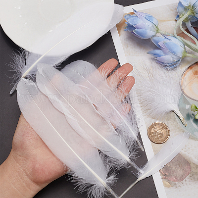 Wholesale GORGECRAFT 6 Style 240PCS White Craft Feathers Bulk Natural  Decorative Feather Dream Catcher Supplies for Windbell Earrings Wedding  Home Party DIY Crafts 