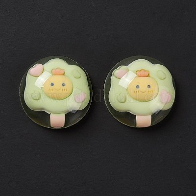 Transparente Harzcabochons&nbsp;RESI-G034-B08-1