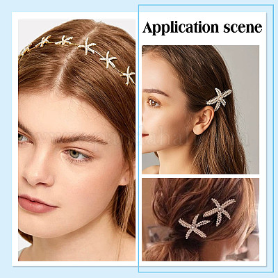 10 Fermagli per Capelli Stelle Glitter – Eventi di Laura
