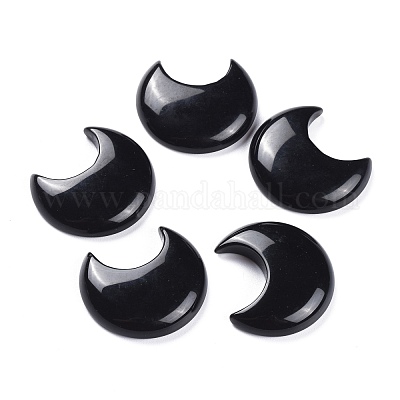 Cabuchones de obsidiana naturales&nbsp;G-P440-A02-1