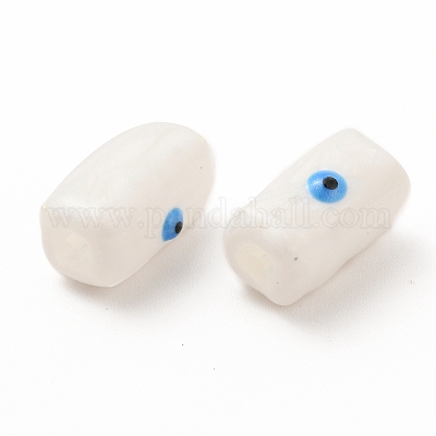 Perles de verre opaques&nbsp;GLAA-F121-10E-1