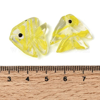 Perles vernissées manuelles&nbsp;LAMP-H073-01D-1