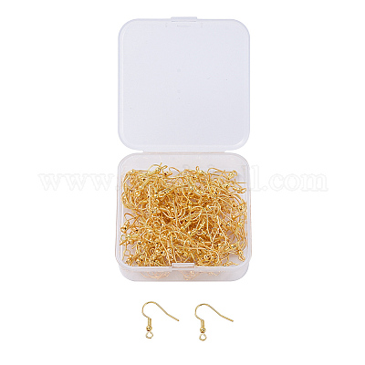 Ganchos del pendiente de hierro&nbsp;IFIN-YW0001-07G-1