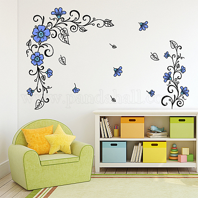 Stickers muraux en pvc&nbsp;DIY-WH0228-910-1