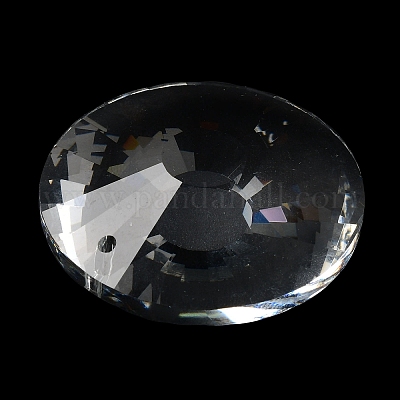 Pendentifs en verre transparent&nbsp;GLAA-R223-08A-1
