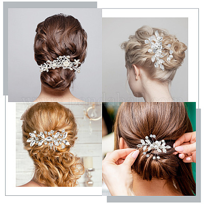 8 Pieces Bridal Hair Accessories Bride Wedding Hair Pins