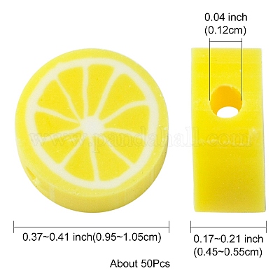 Лепим из полимерной глины лимон