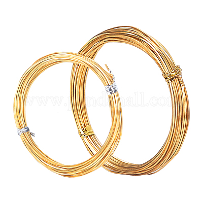 Shop AHANDMAKER 2 Bundle 2 Style Brass Square Wire for Jewelry Making -  PandaHall Selected
