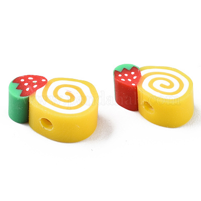 Perles en pâte polymère manuel&nbsp;CLAY-N011-018C-1