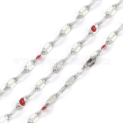 Cadenas de latón&nbsp;AJEW-Q153-03P-10-1