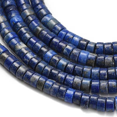 Natürlicher Lapislazuli Perlenstränge&nbsp;G-Z110-A38-2x4mm-1