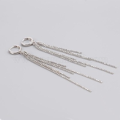 Wholesale 925 Sterling Silver Hoop Earrings - Pandahall.com