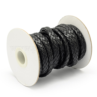 Geflochtene Kunstleder Seil&nbsp;SRIB-D052-B-01-1