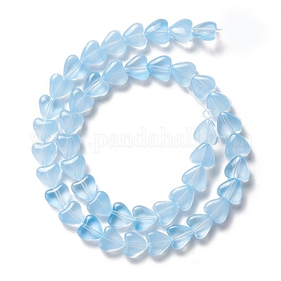 Perle di vetro trasparente filo&nbsp;GLAA-F112-01F-1