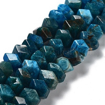 Chapelets de perles en apatite naturelle&nbsp;G-D091-A09-1