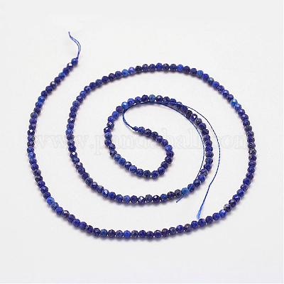 Natürliche Lapislazuli Perlenstränge&nbsp;G-P279-53-2mm-1