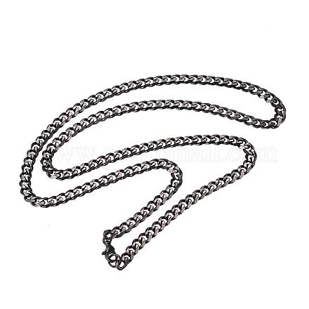 304 Stainless Steel Necklaces NJEW-D281-04-1