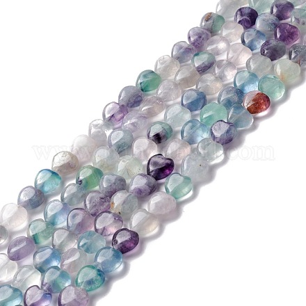 Chapelets de perles en fluorite naturel G-B022-06A-1