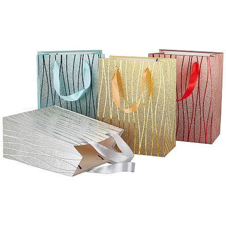 Bolsas de papel de estampado en caliente de un solo lado CARB-GF0001-01B-1