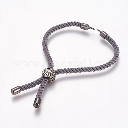 Nylon Cord Bracelet Making MAK-P005-04B-1