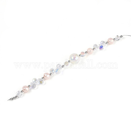 Стеклянные и акриловые и ccb бусины нити MAK-T011-05G-1