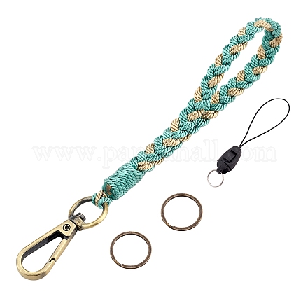 Boho macramé bracelet porte-clés keying KEYC-SW00004-04-1