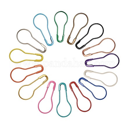 15 Colors Iron Locking Stitch Marker IFIN-TA0001-17-1