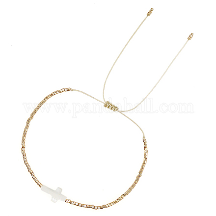 Bracelets en perles de rocaille de verre FY8805-1