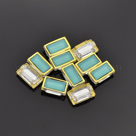 Coudre sur jade acrylique imitation taiwan SA09-6x18-ACG-H17-1