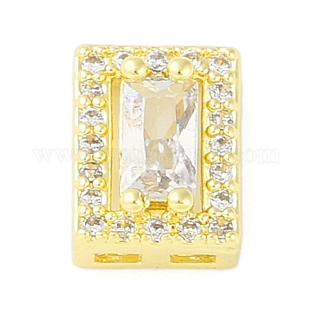 Подвески из латуни с прозрачным кубическим цирконием KK-F875-12G-03-1