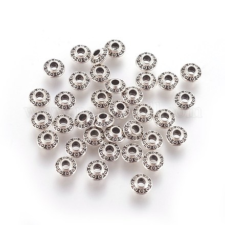Tibetan Style Alloy Spacer Beads LF0725Y-NF-1