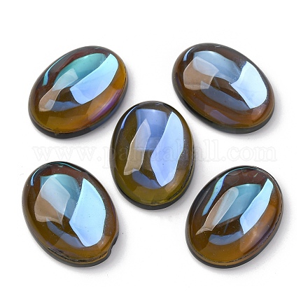 Synthetische Mondstein Cabochons G-U027-01C-02-1