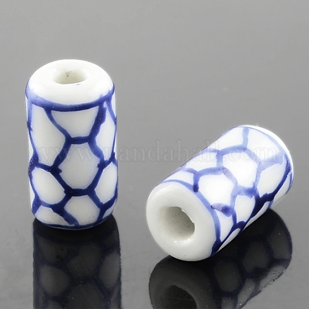 Perles en porcelaine manuelles X-PORC-A014-1-1