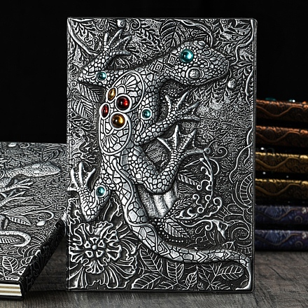 3D Embossed PU Leather Notebook OFST-PW0009-008D-1