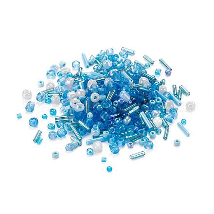 Perles de rocaille en verre X-SEED-S059-004-1
