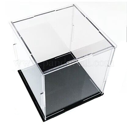 Acrylic Display Box ODIS-WH0005-76-1